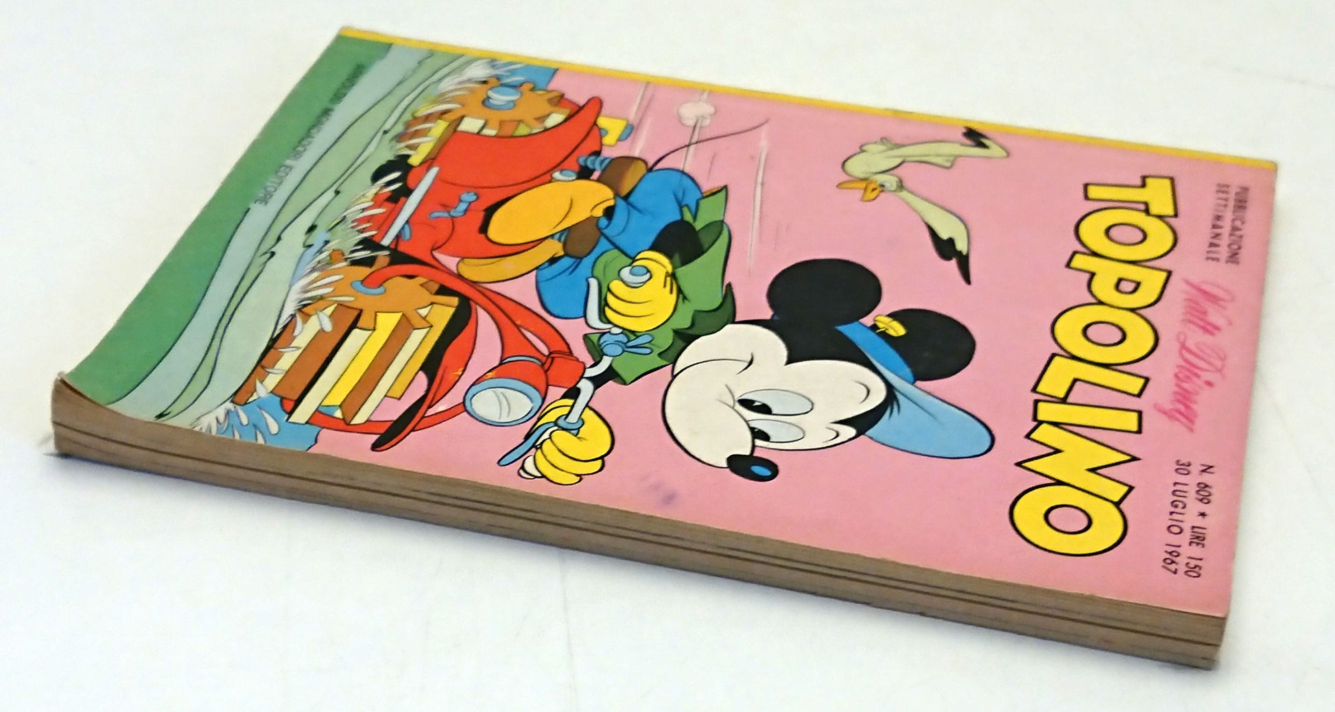Topolino n.609 completo di bollini - Disney Mondadori - F26