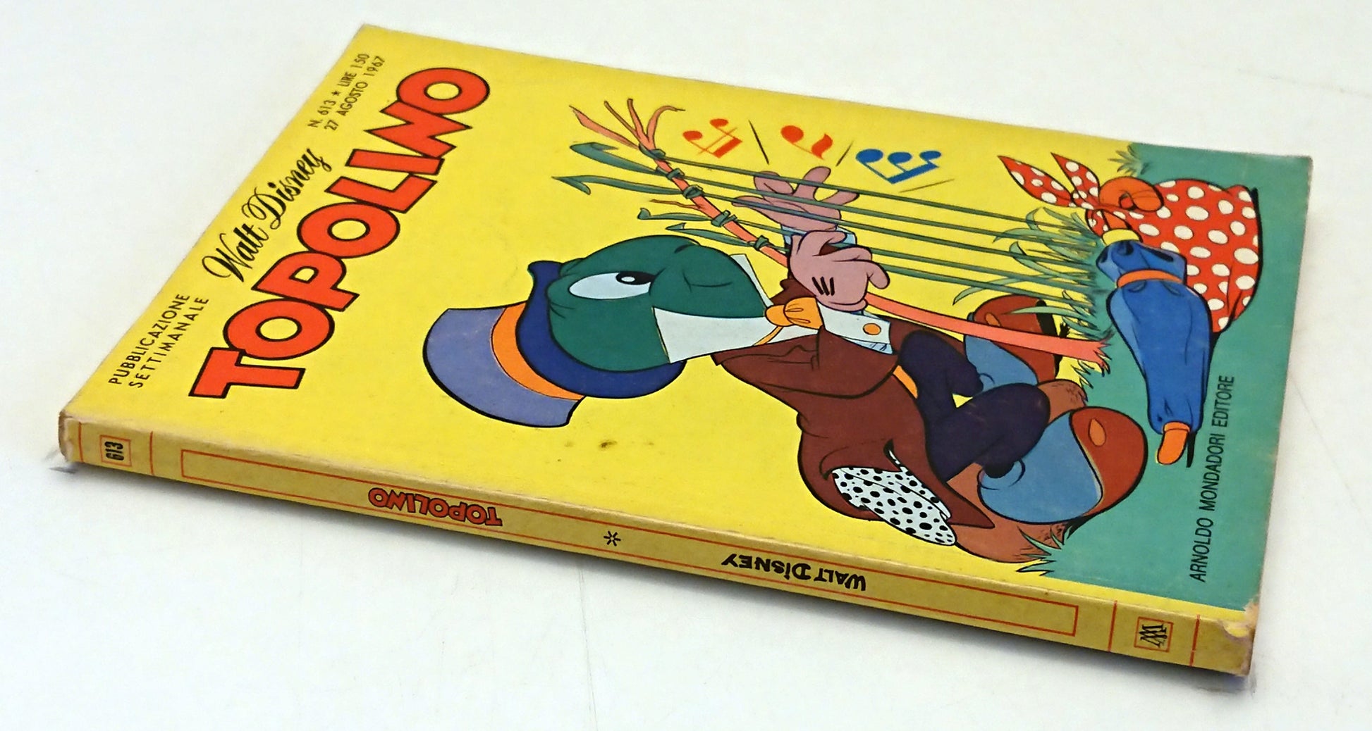 Topolino n.613 completo di bollini e cedola libraria - Disney Mondadori - F26