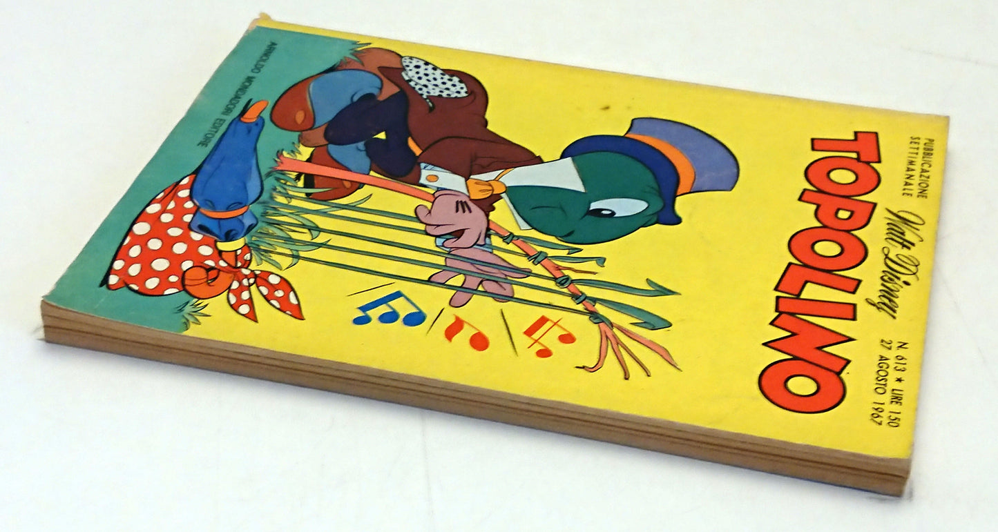 Topolino n.613 completo di bollini e cedola libraria - Disney Mondadori - F26