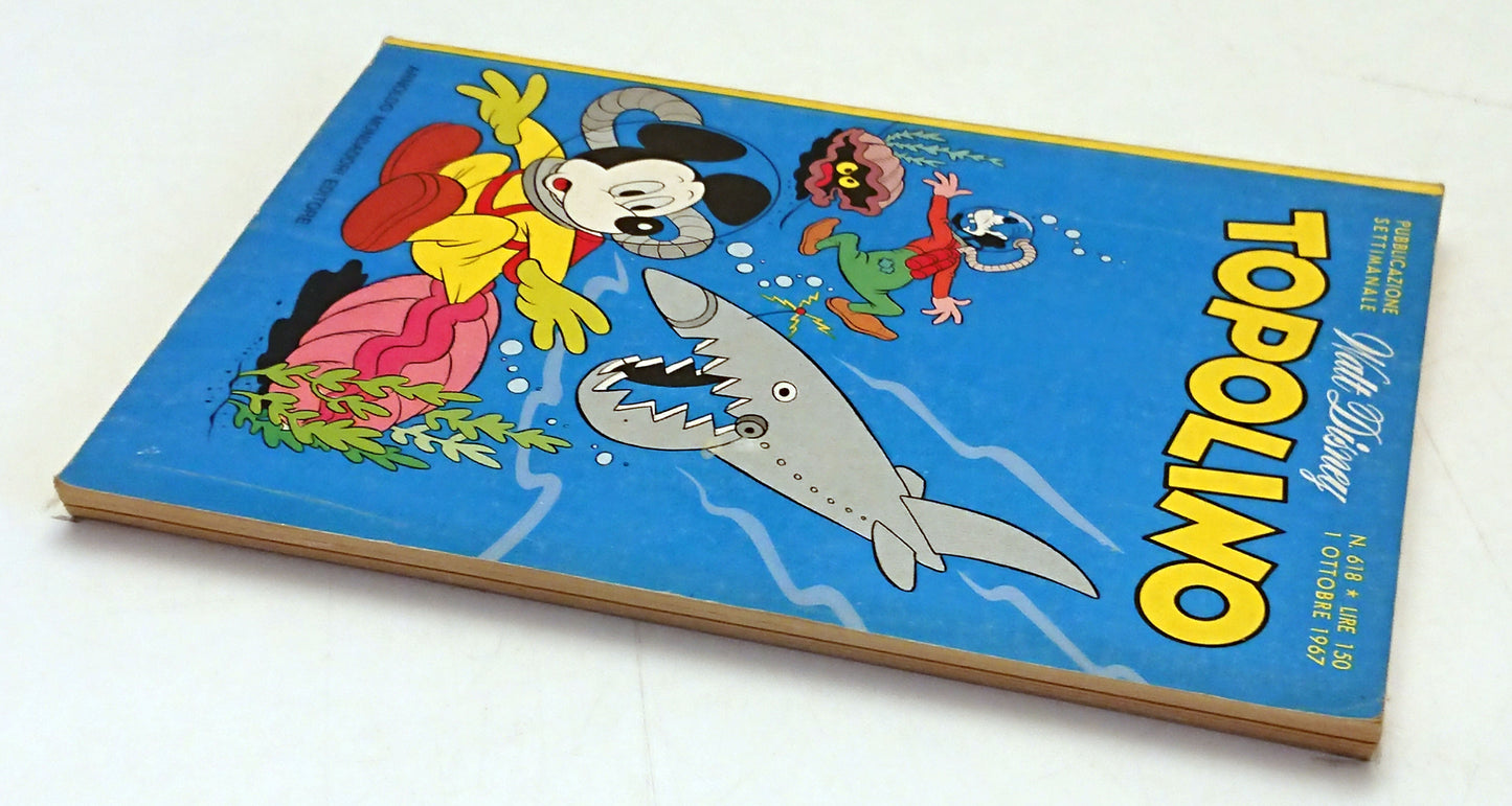 Topolino n.618 completo di bollini - Disney Mondadori - F26