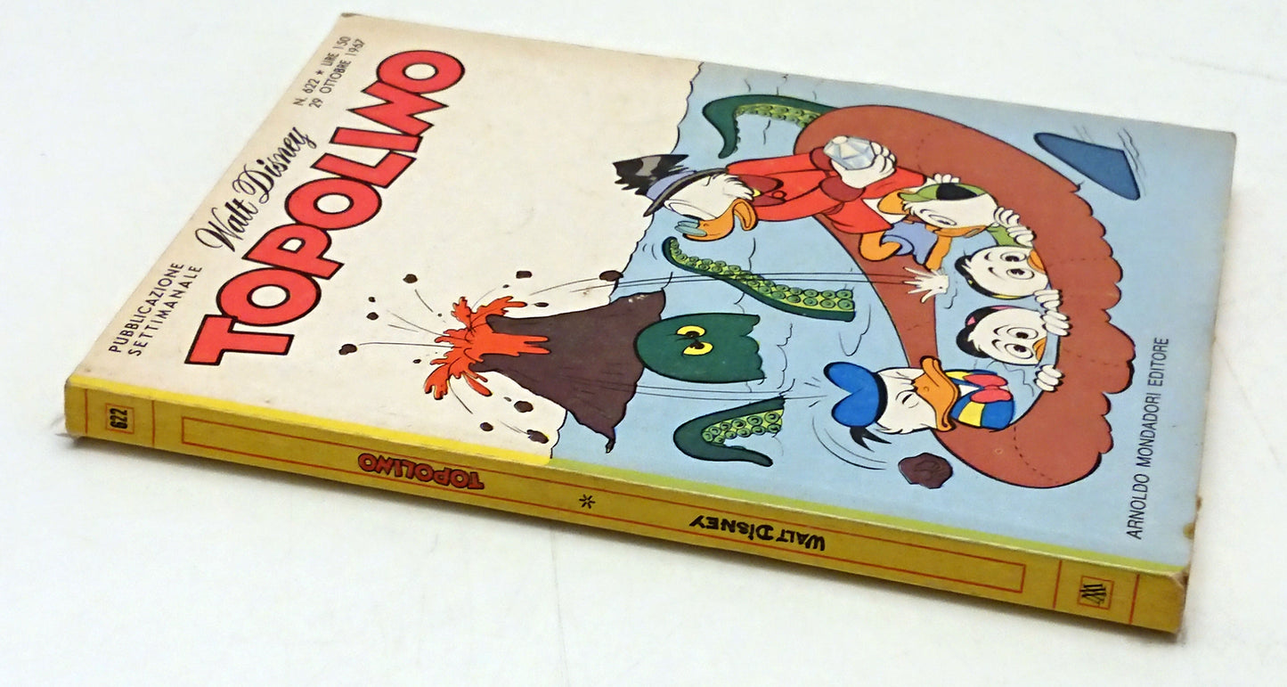 Topolino n.622 completo di bollini e cedola libraria - Disney Mondadori - F26