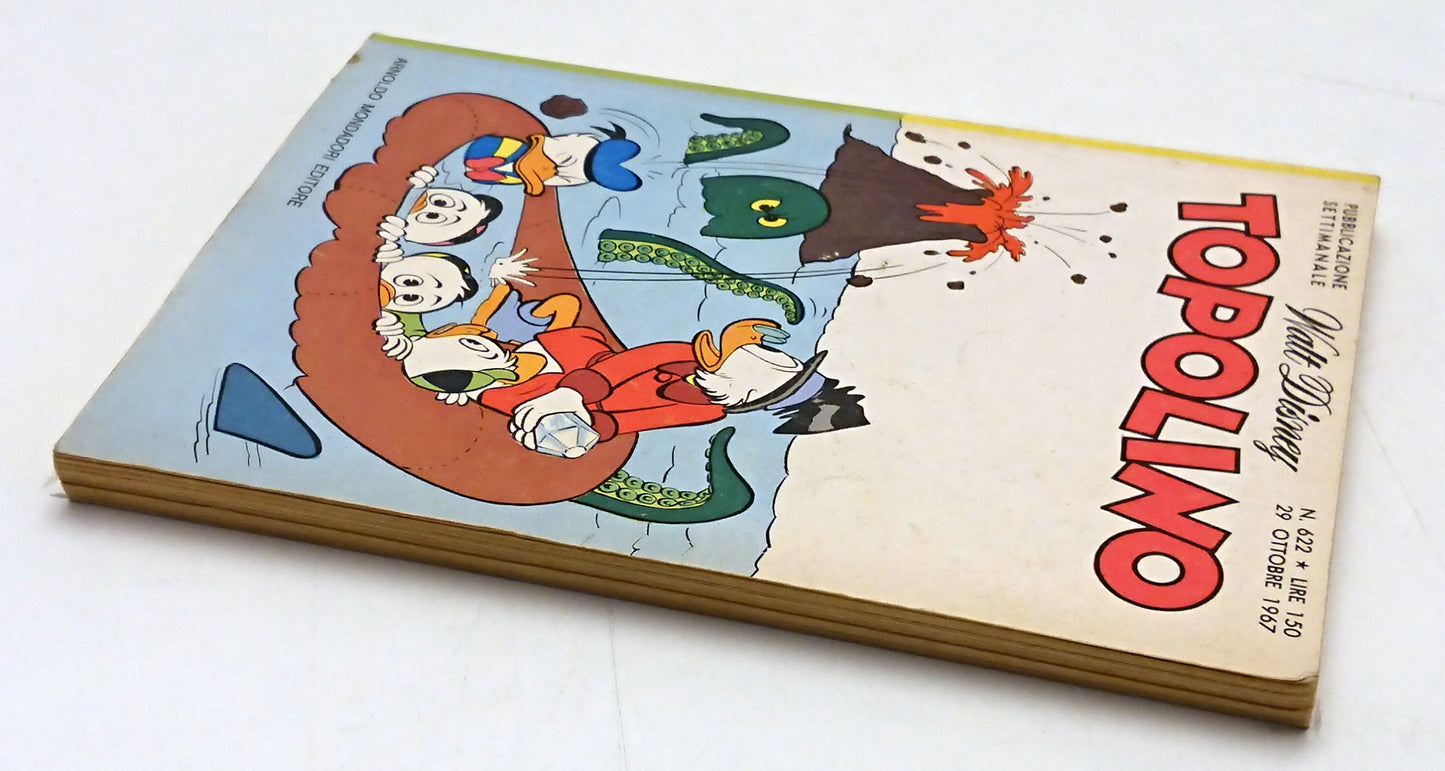 Topolino n.622 completo di bollini e cedola libraria - Disney Mondadori - F26