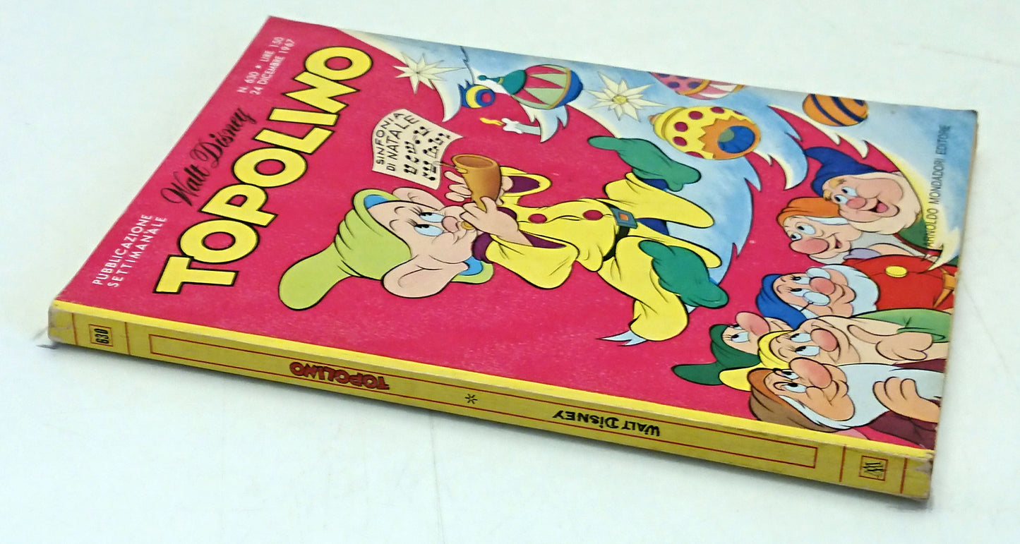 Topolino n.630 completo di bollini e cedola libraria - Disney Mondadori - F26