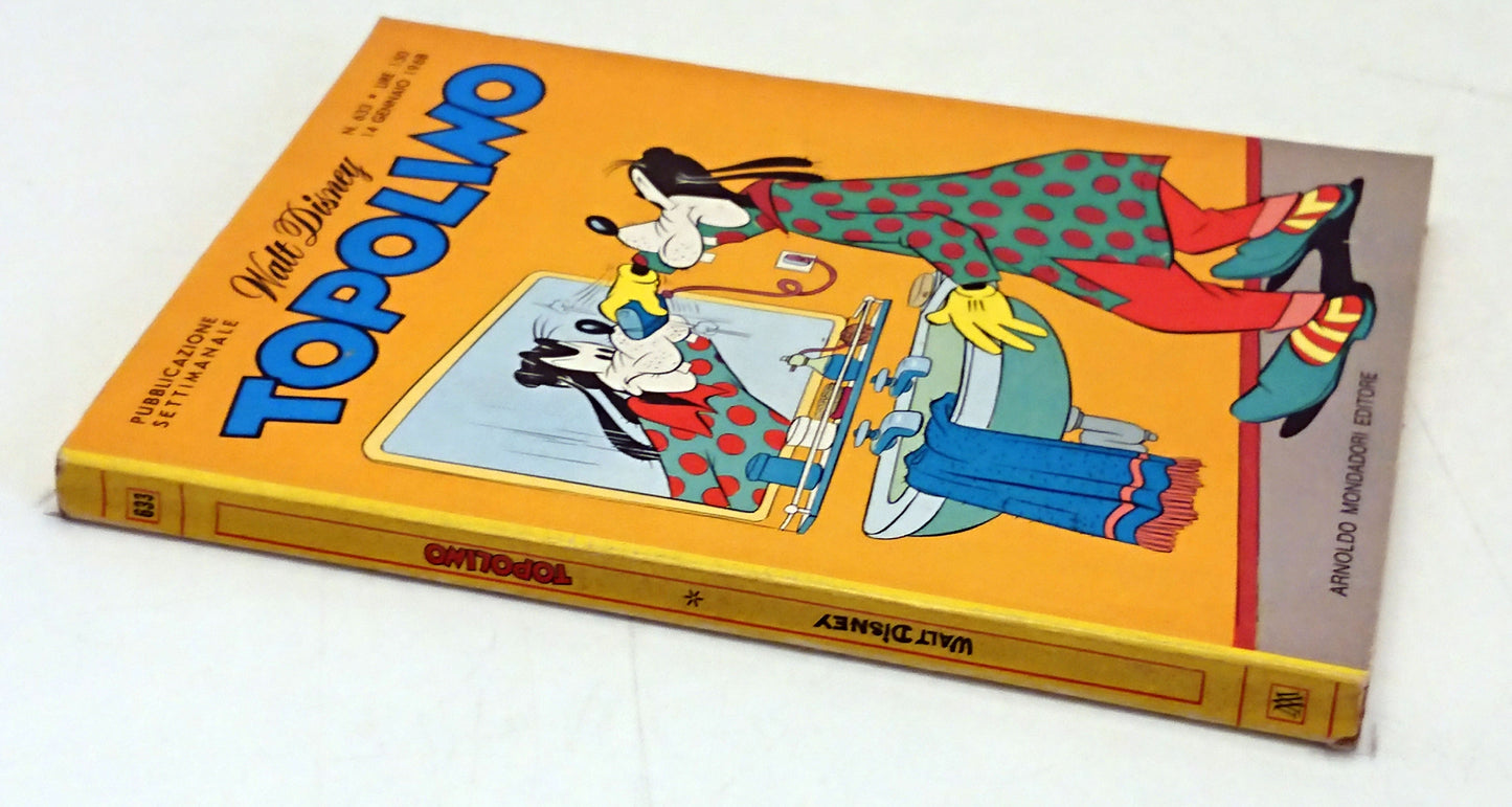 Topolino n.633 completo di bollini e cedole librarie - Disney Mondadori - F26