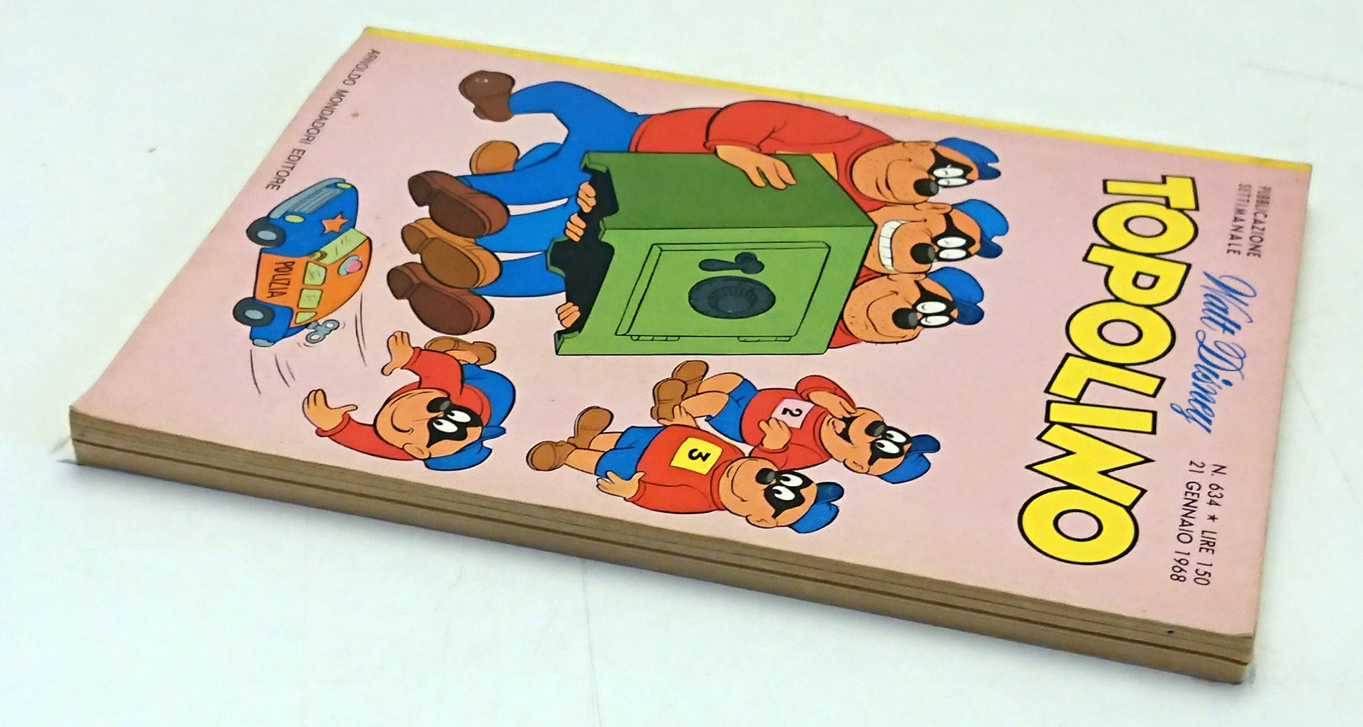 Topolino n.634 completo di bollini - Disney Mondadori - F26