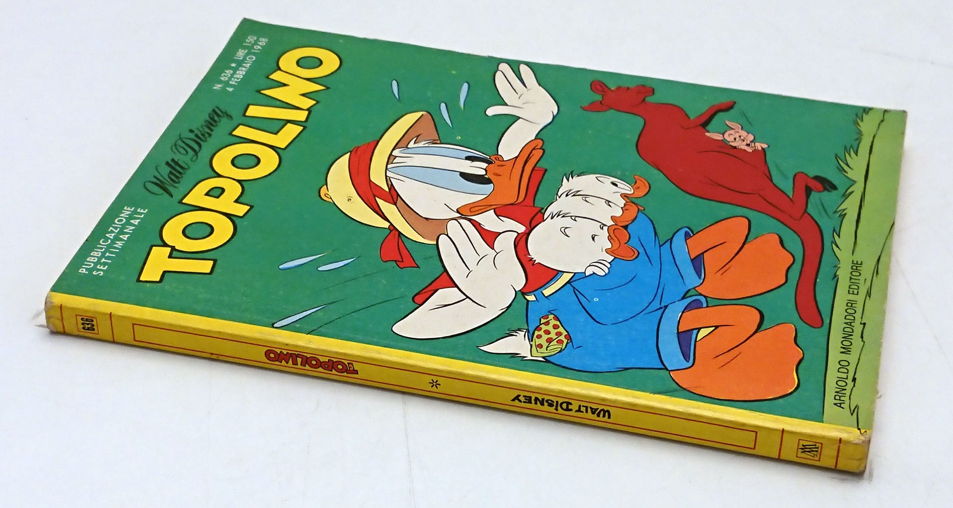 Topolino n.636 completo di bollini e cedola libraria - Disney Mondadori - F26
