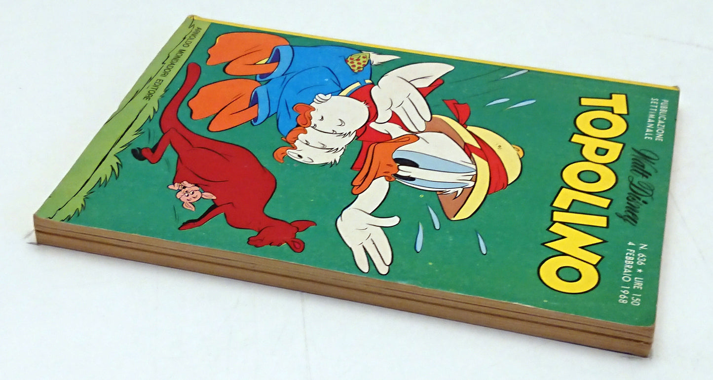 Topolino n.636 completo di bollini e cedola libraria - Disney Mondadori - F26