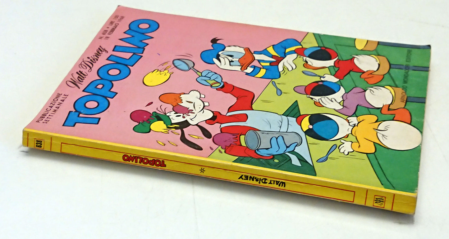 Topolino n.638 completo di bollini  e cedola libraria - Disney Mondadori - F26