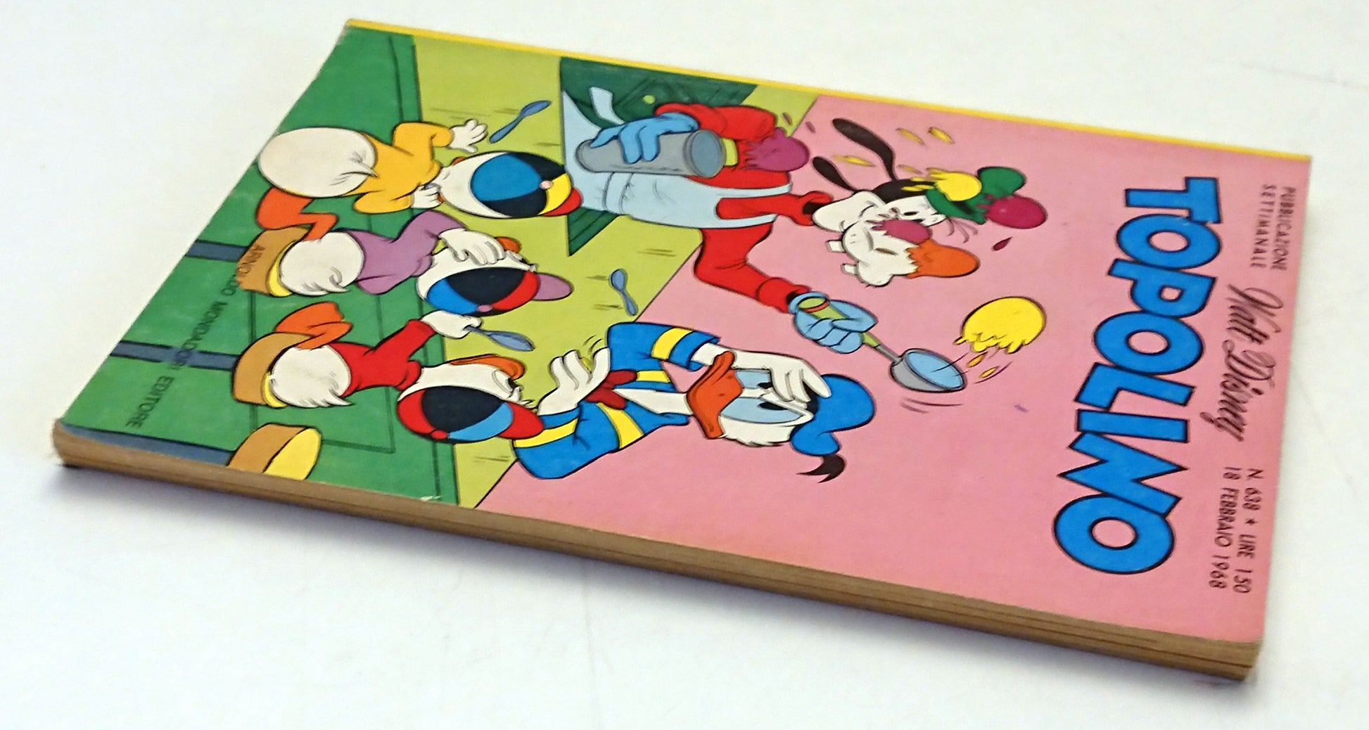 Topolino n.638 completo di bollini  e cedola libraria - Disney Mondadori - F26