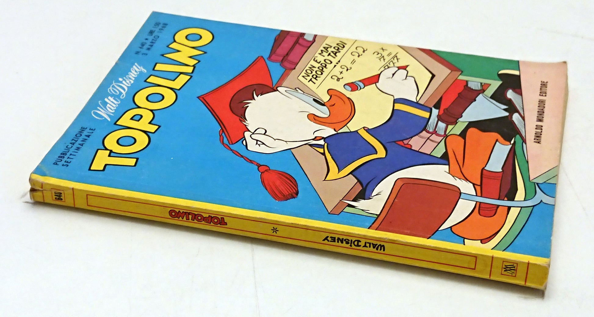 Topolino n.640 completo di bollini e cedola libraria - Disney Mondadori - F26