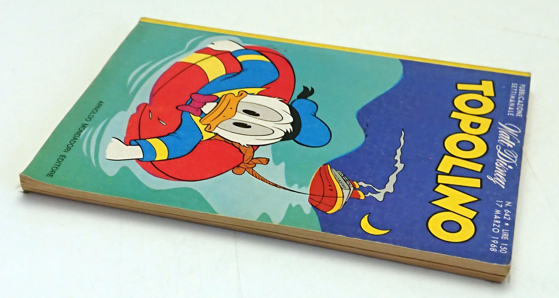 Topolino n.642 completo di bollini e cedola libraria - Disney Mondadori - F26