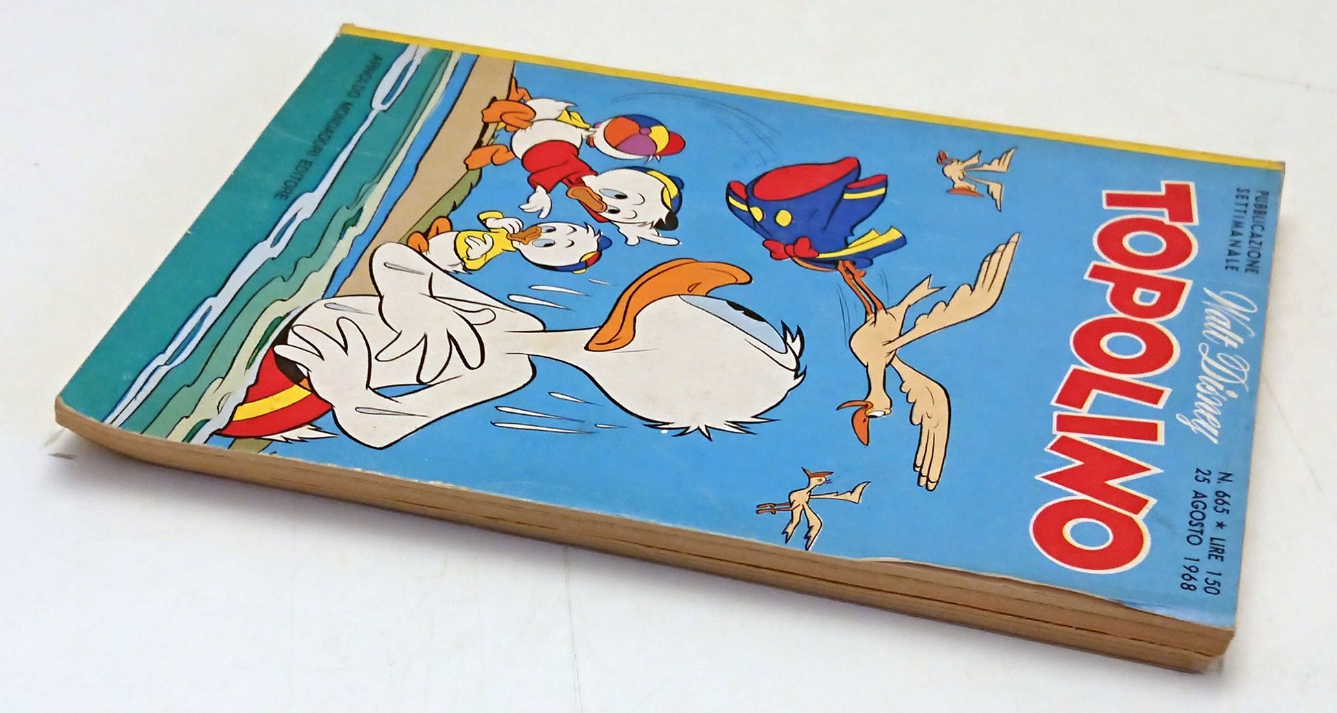 Topolino n.665 completo di bollini - Disney Mondadori - inserto REGIS  F26