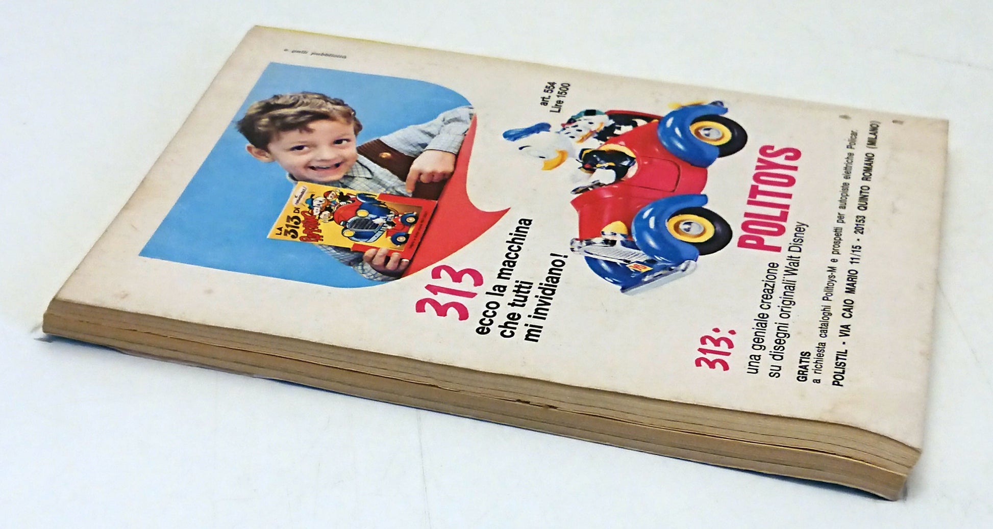 Topolino n.665 completo di bollini - Disney Mondadori - inserto REGIS  F26