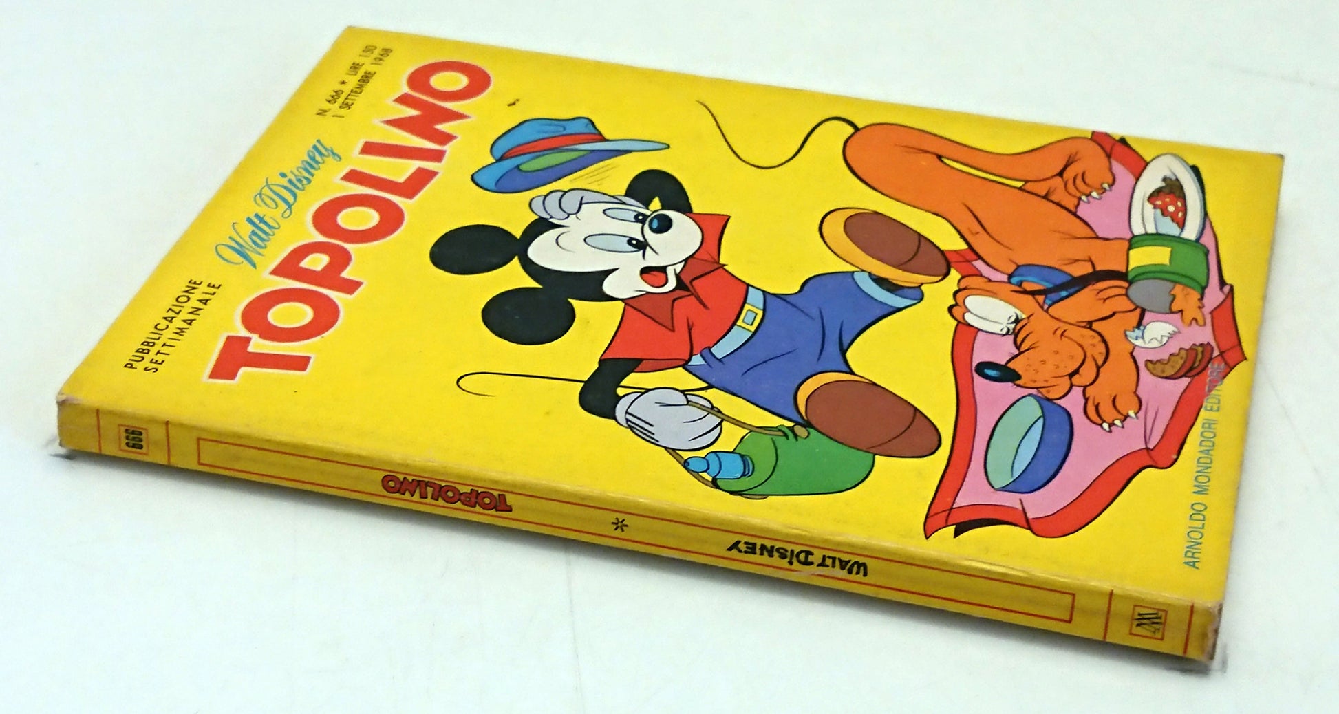 Topolino n.666 completo di bollini - Disney Mondadori - F26