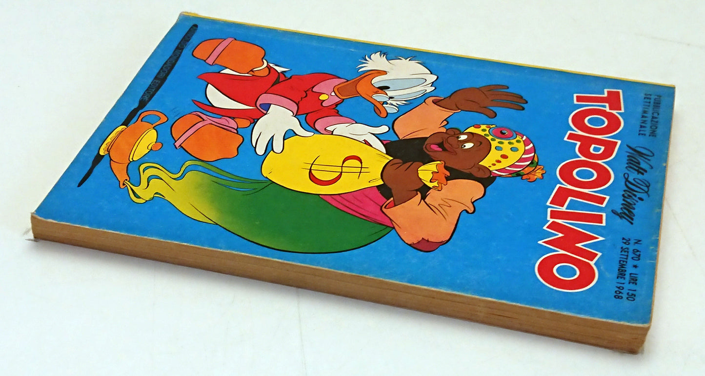 Topolino n.670 completo di bollini - Disney Mondadori - F26