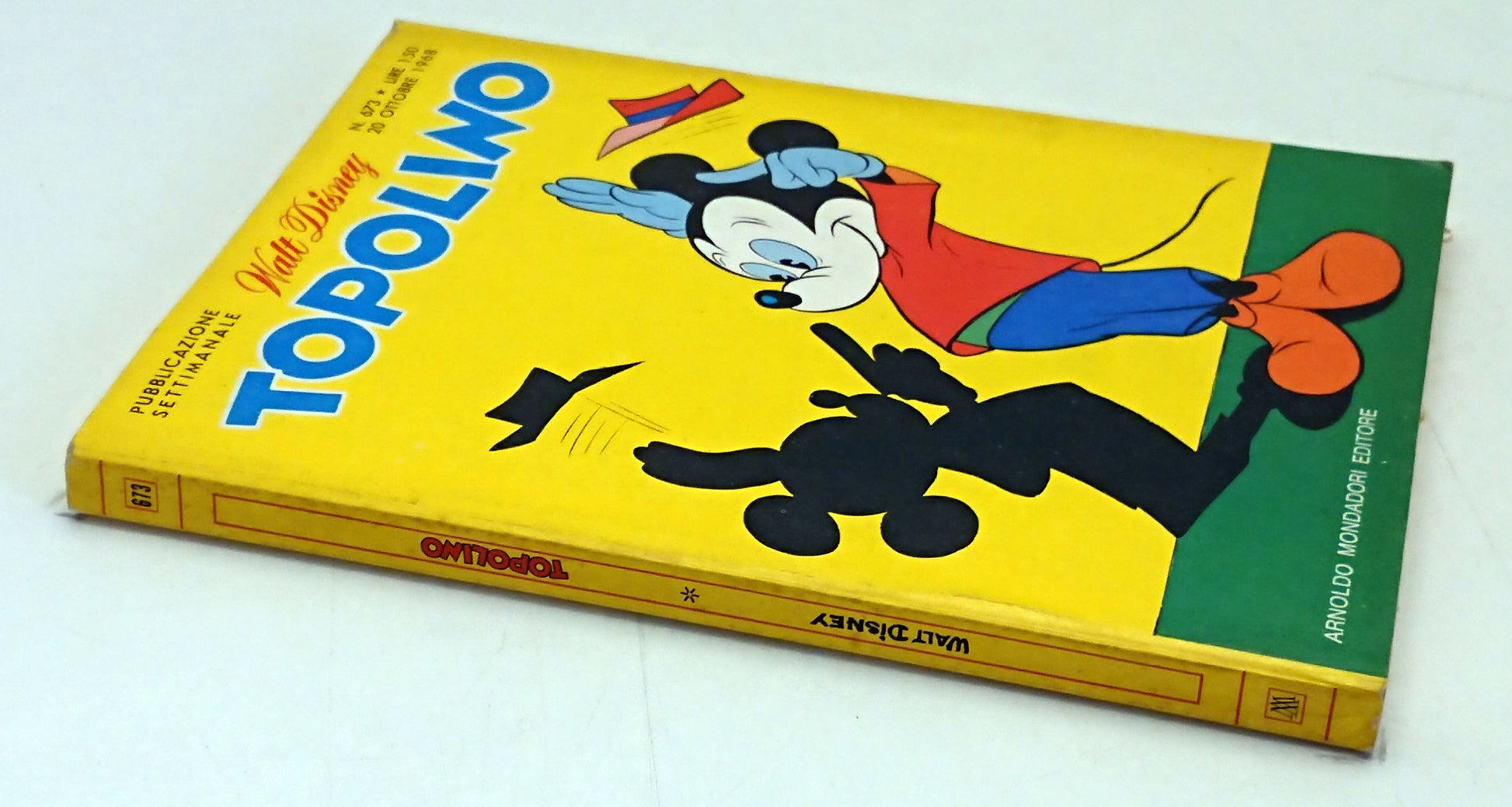 Topolino n.673 completo di bollini - Disney Mondadori - F26