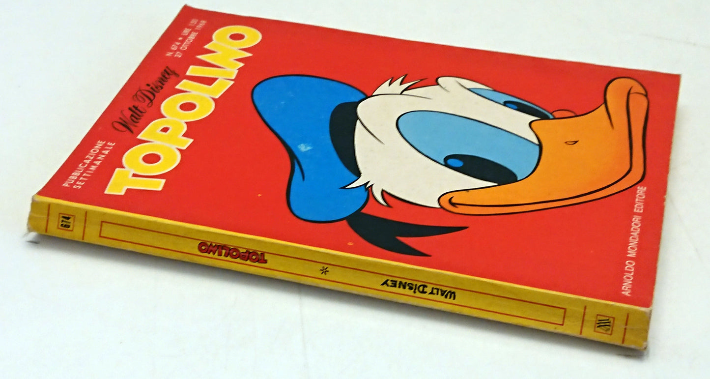 Topolino n.674 completo di bollini - Disney Mondadori - F26
