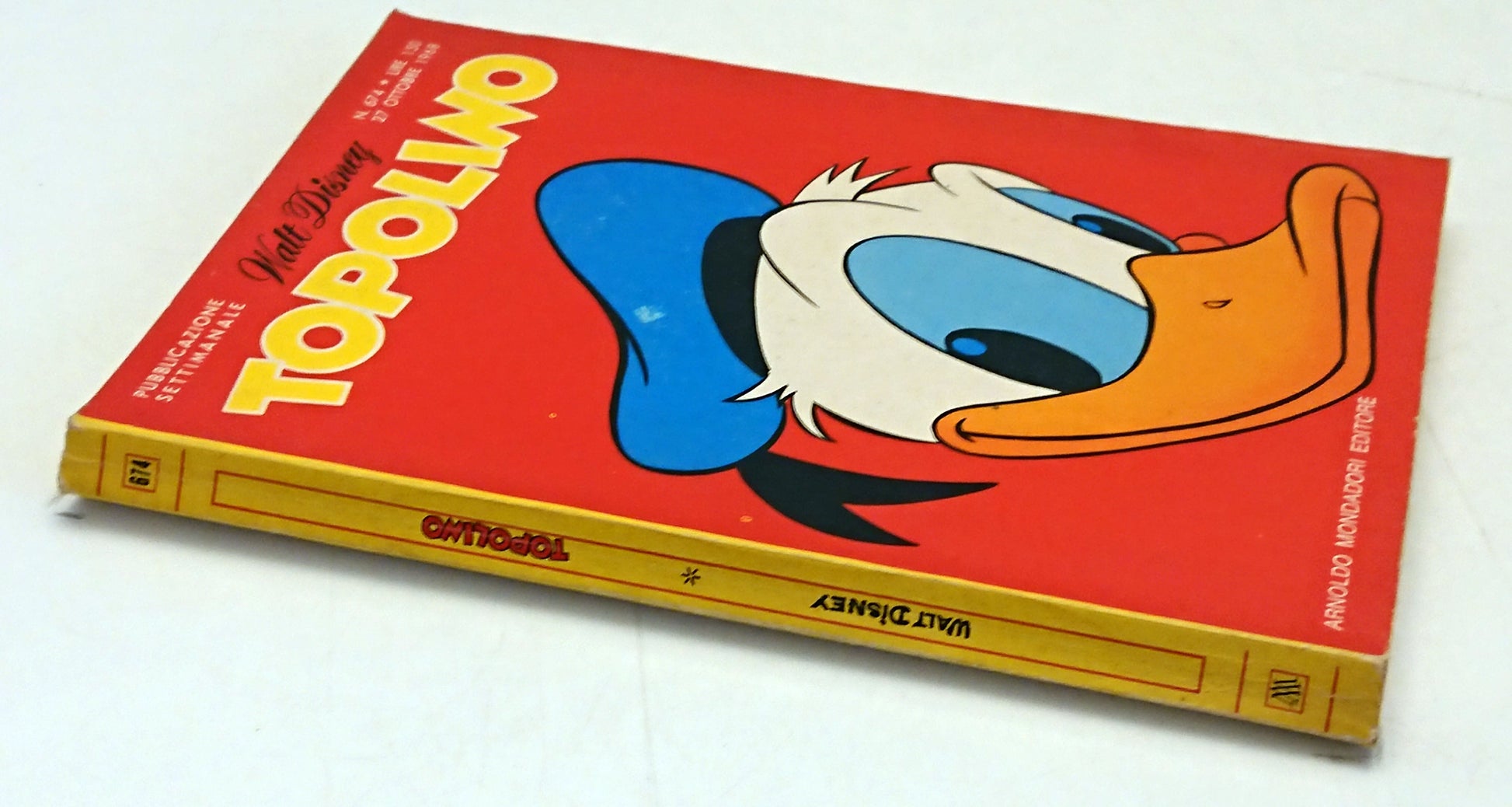 Topolino n.674 completo di bollini - Disney Mondadori - F26