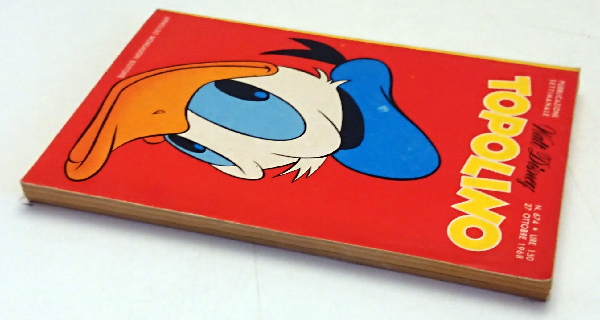 Topolino n.674 completo di bollini - Disney Mondadori - F26