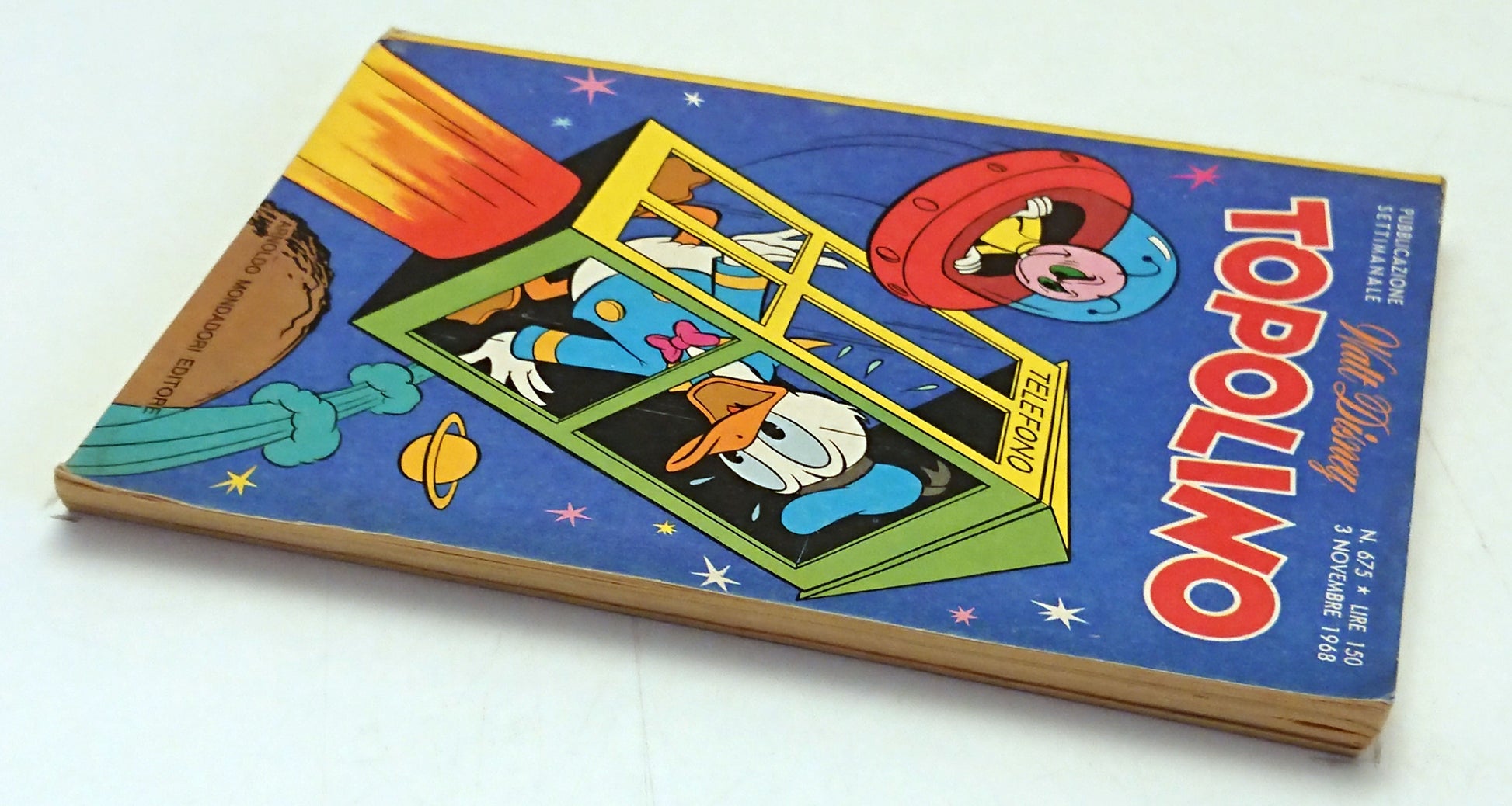 Topolino n.675 completo di bollini  e cedola libraria - Disney Mondadori - F26
