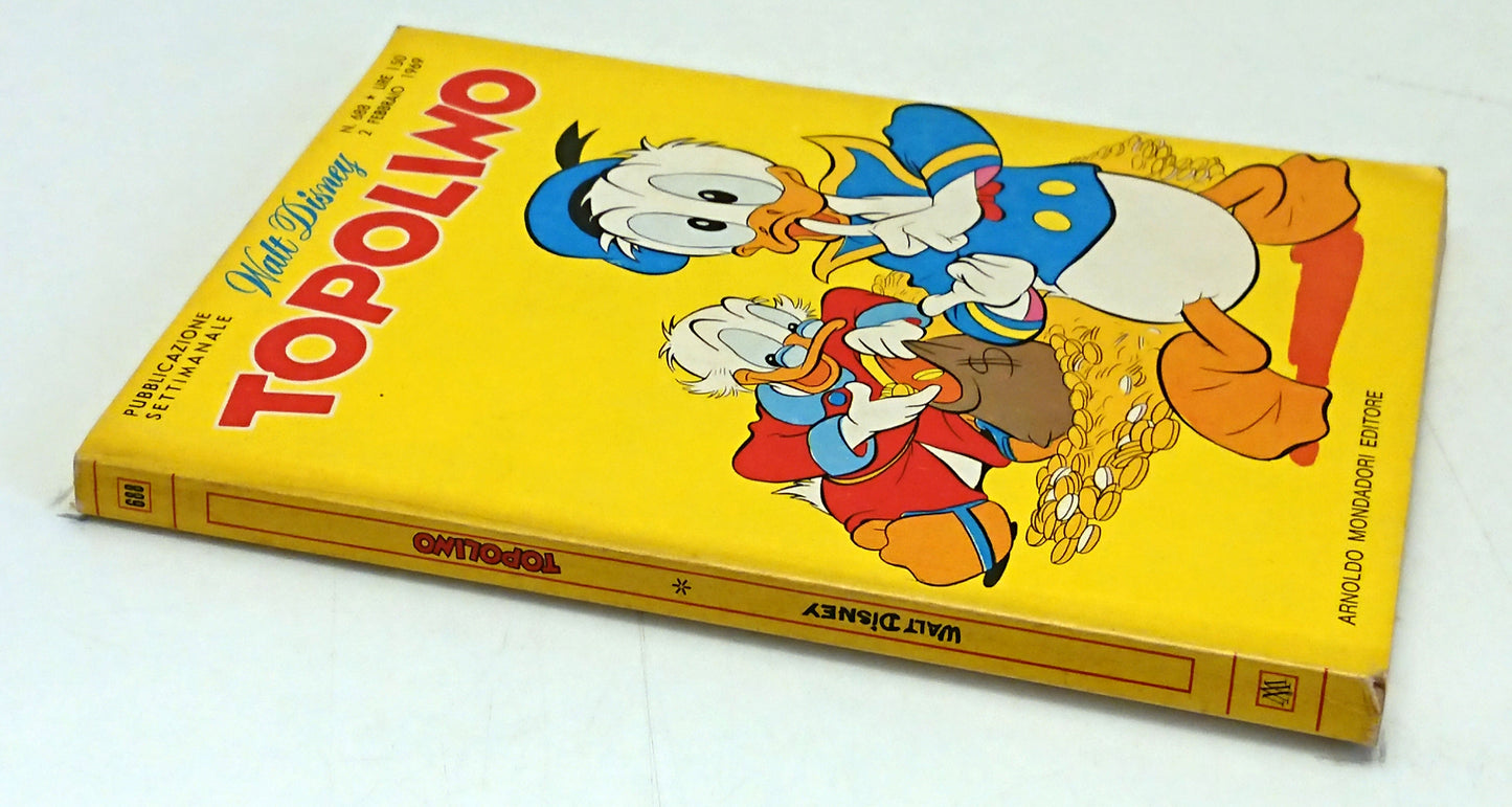Topolino n.688 completo di bollini e cedola libraria - Disney Mondadori - F26