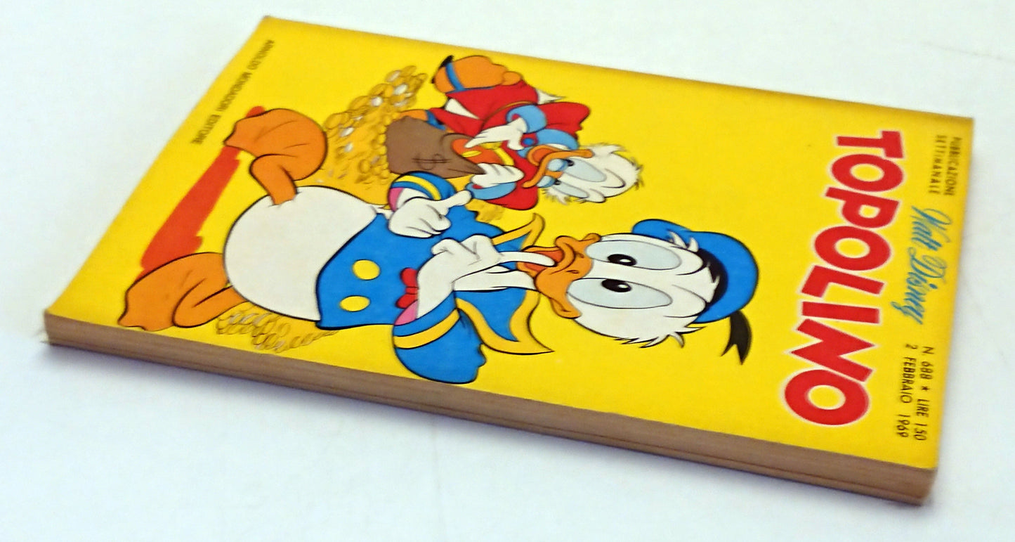 Topolino n.688 completo di bollini e cedola libraria - Disney Mondadori - F26