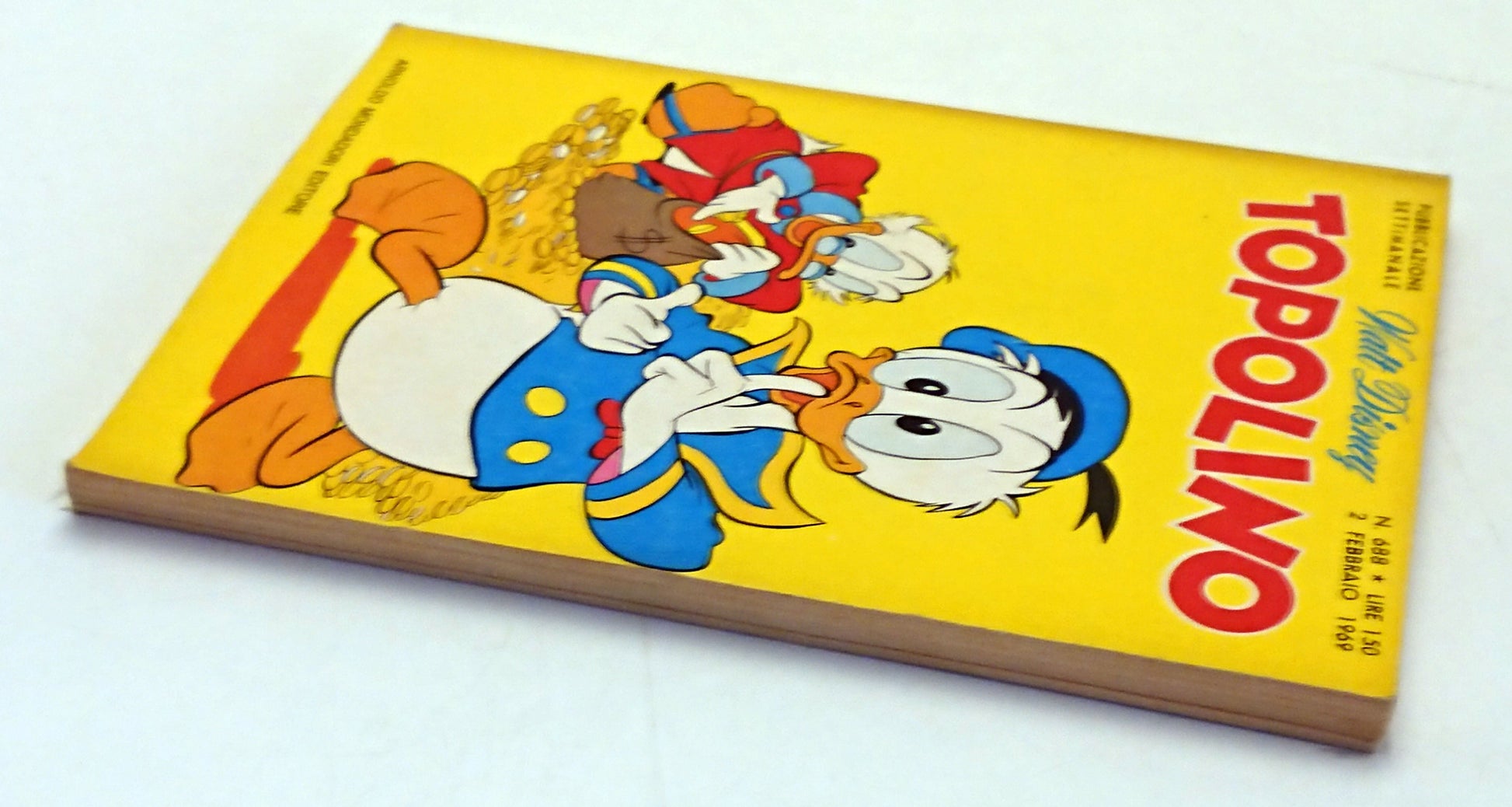 Topolino n.688 completo di bollini e cedola libraria - Disney Mondadori - F26