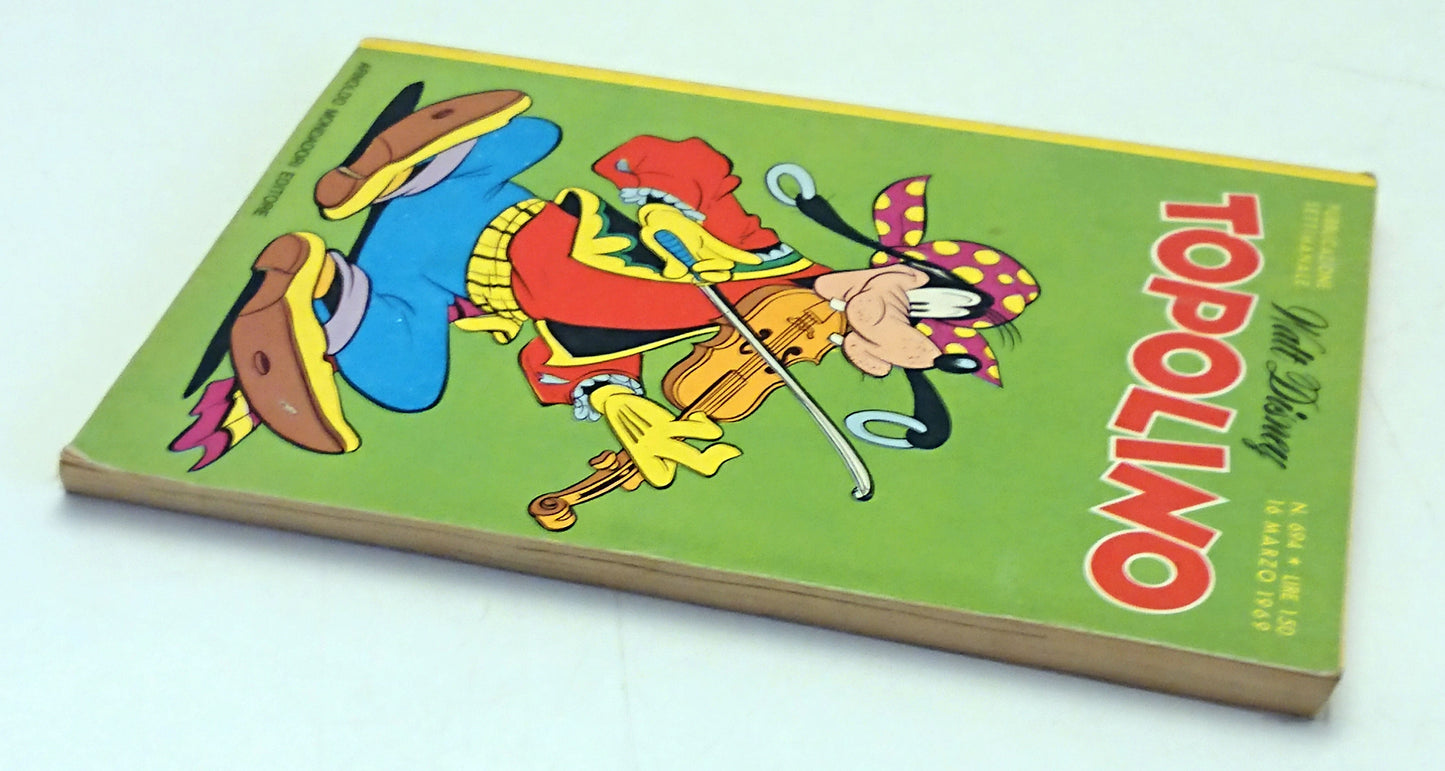 Topolino n.694 completo di bollini  e cedola libraria - Disney Mondadori - F26