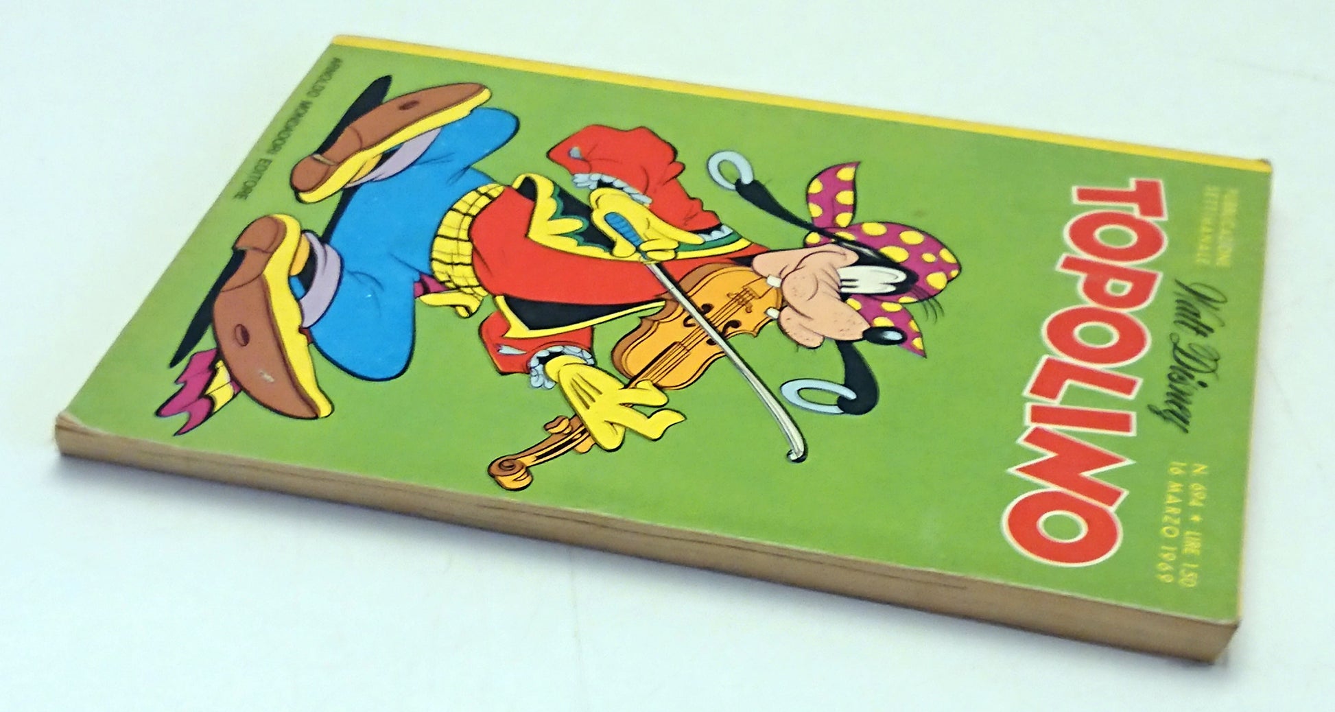 Topolino n.694 completo di bollini  e cedola libraria - Disney Mondadori - F26