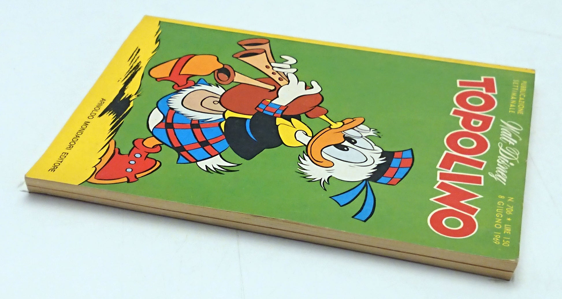 Topolino n.706 completo di bollini - Disney Mondadori - 1a storia Paperinik- F26