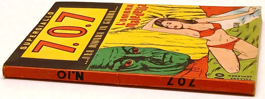 Supergiallo 7.0.7 Una bionda in gamba 10 L'ombra maledetta - Sehlenex- 1966- C26
