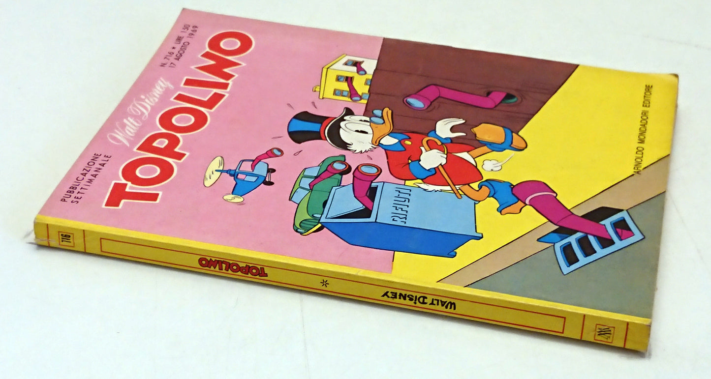 Topolino n.716 completo di bollini - Disney Mondadori - F26
