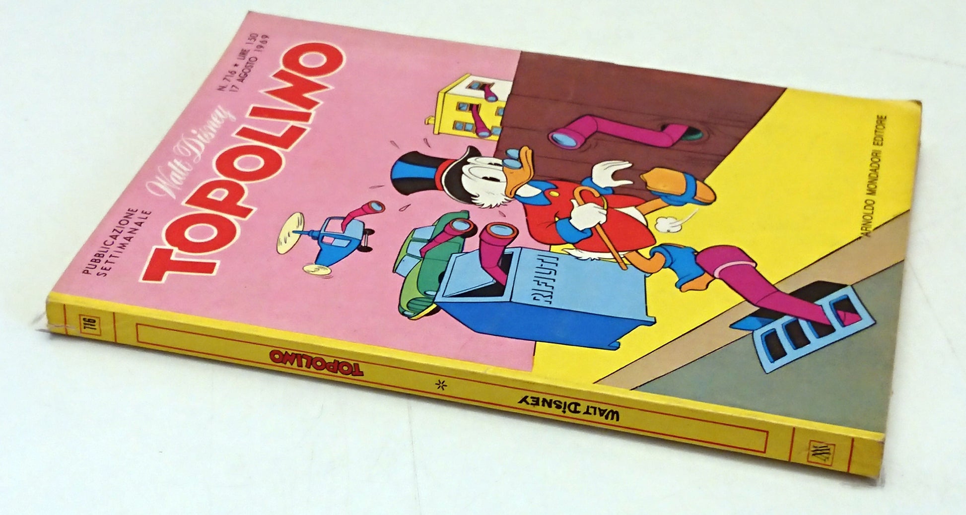 Topolino n.716 completo di bollini - Disney Mondadori - F26