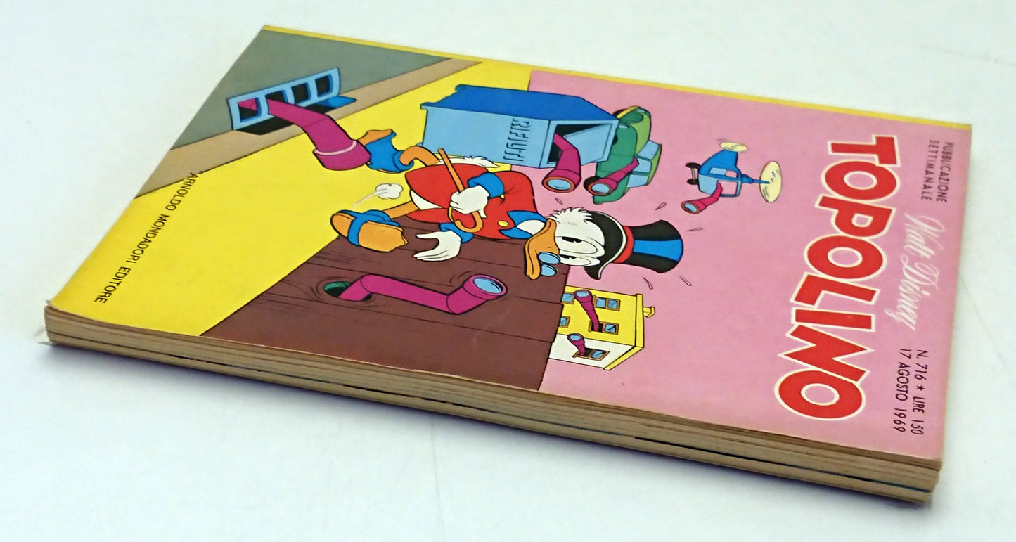 Topolino n.716 completo di bollini - Disney Mondadori - F26