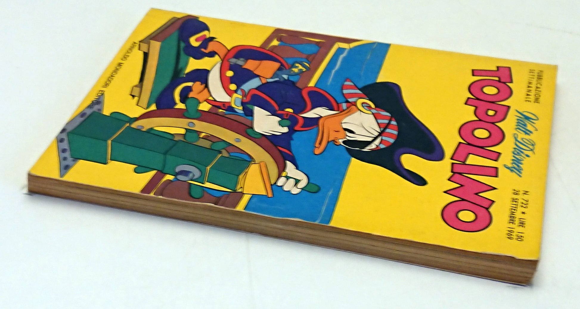 Topolino n.722 completo di bollini - Disney Mondadori - F26