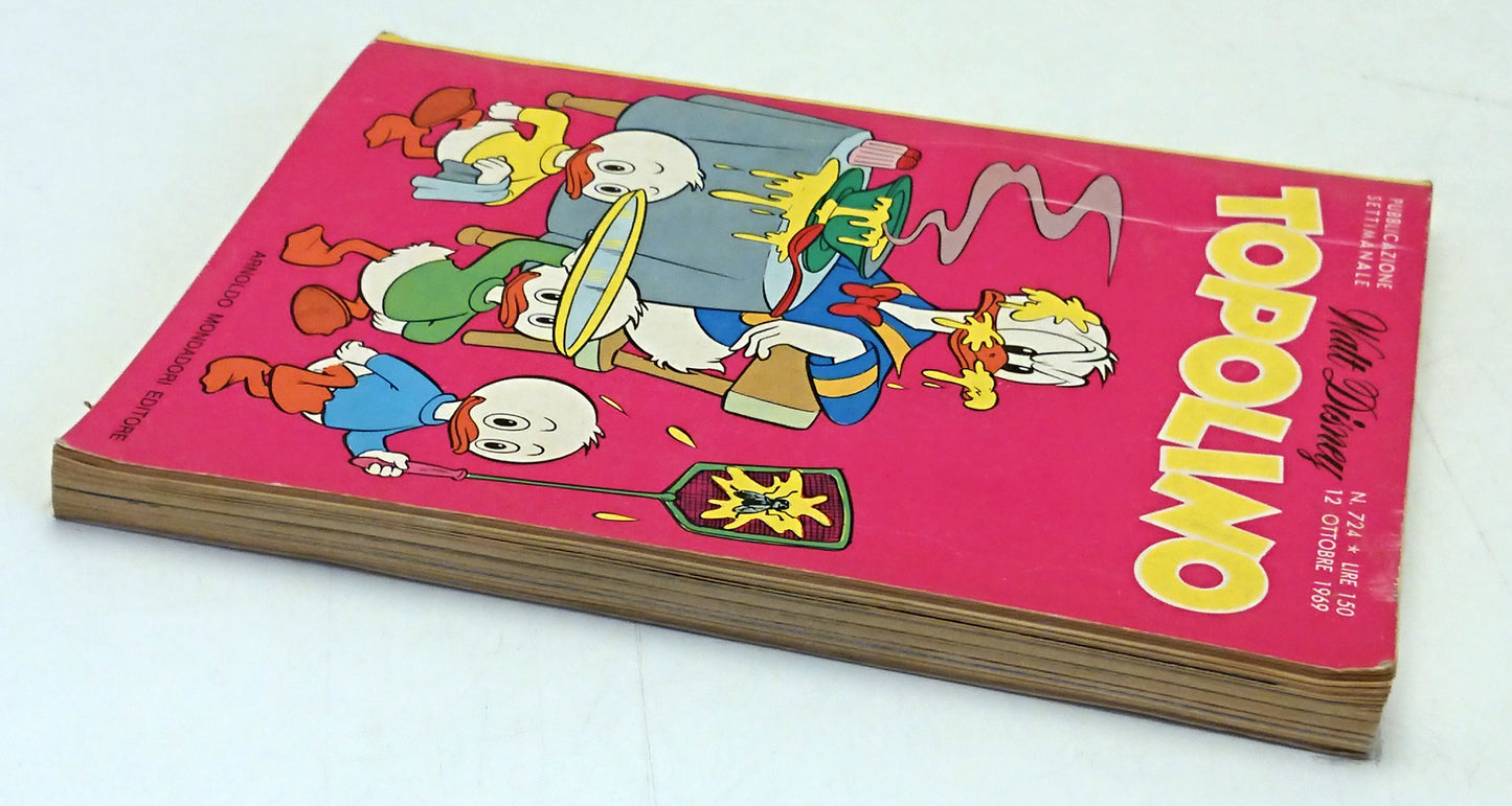 Topolino n.724 completo di bollini - Disney Mondadori - F26