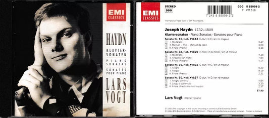MCD- CD HAYDN - KLAVIERSONATEN - LARS VOGT -- EMI - 1994 - ZCD18