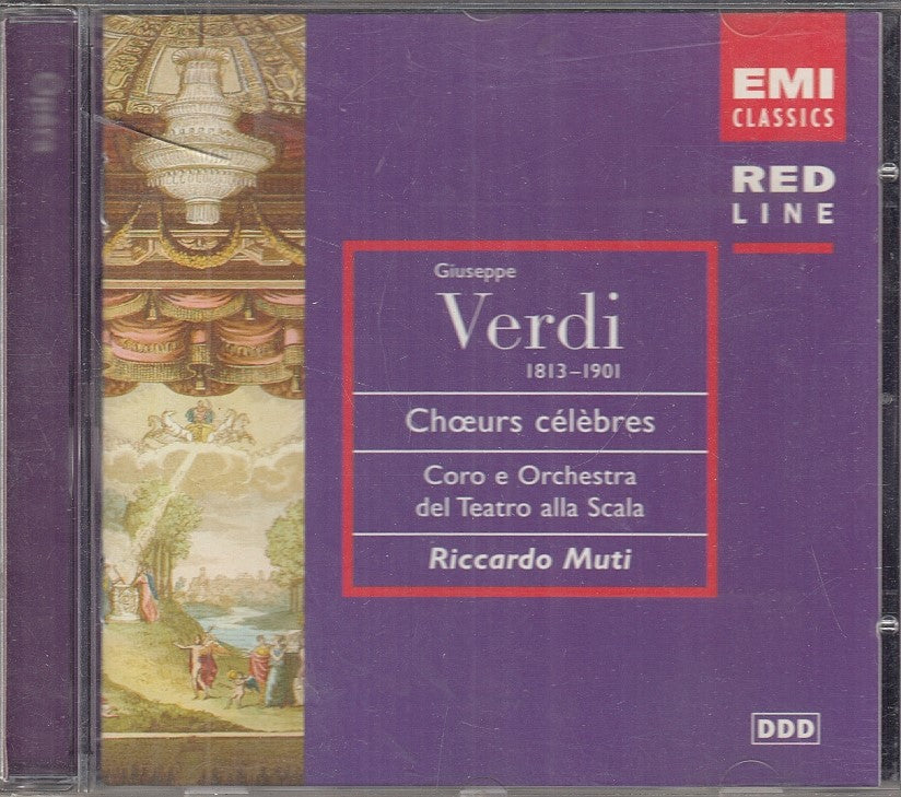MCD- GIUSEPPE VERDI - CHOEURS CELEBRES - RICCARDO MUTI - LA SCALA - EMI --- CD1