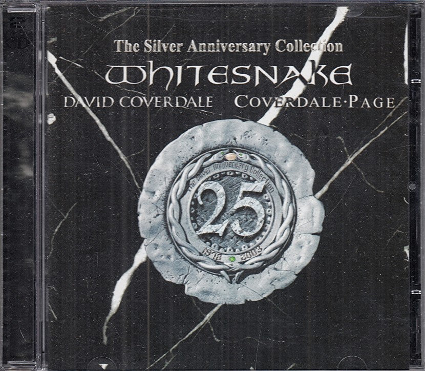 MCD- CD WHITESNAKE THE SILVER ANNIVERSARY COLLECTION EMI S CD - ZCD6