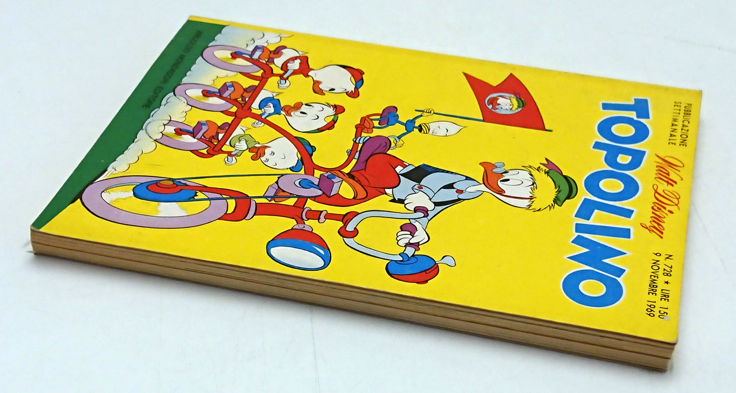 Topolino n.728 completo di bollini e cedola libraria - Disney Mondadori - F26