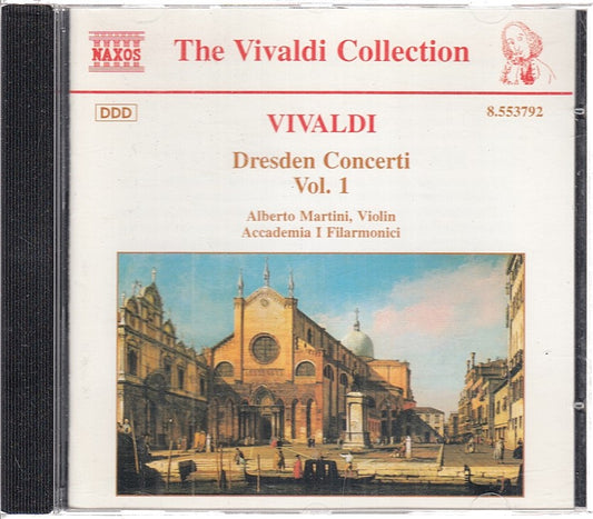 MCD- CD VIVALDI COLLECTION DRESDEN CONCERTI 1 MARTINI HNH - ZCD12