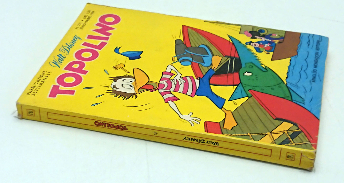 Topolino n.731 completo di bollini - Disney Mondadori - F26
