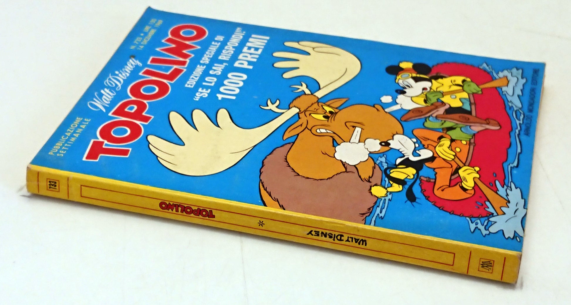 Topolino n.733 completo di bollini e cedola libraria - Disney Mondadori - F26