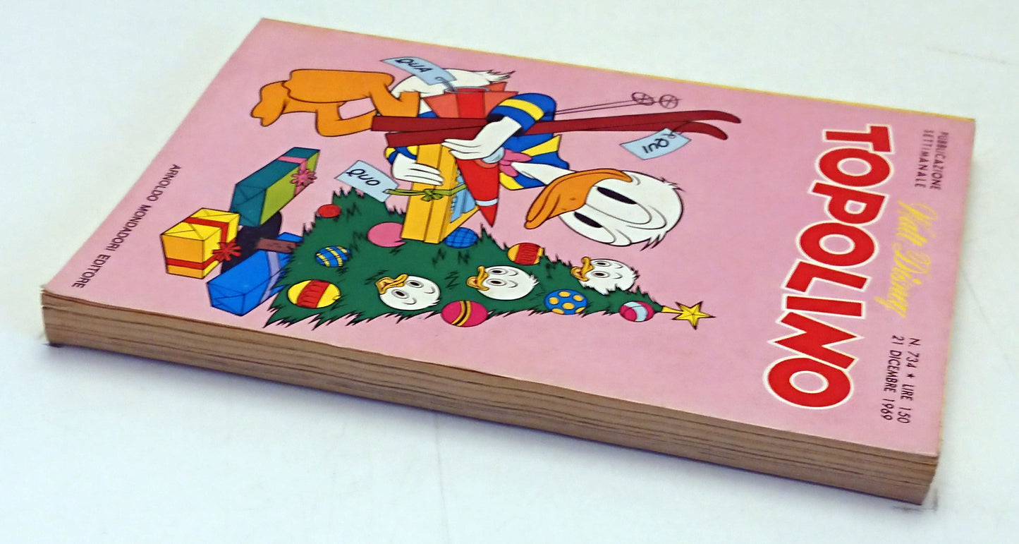 Topolino n.734 completo di bollini e cedola libraria - Disney Mondadori - F26