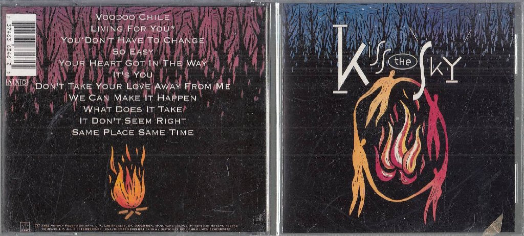 MCD- CD KISS THE SKY - KISS THE SKY --- MOTOWN - 1992 -- ZCD4