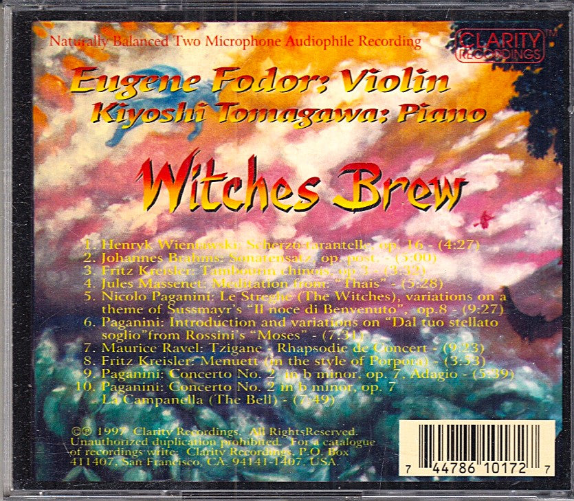 MCD- CD FODOR TOMAGAWA WITCHES BREW CLARITY RECORDINGS - ZCD6