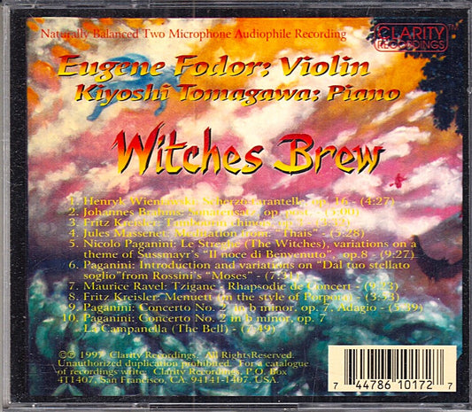 MCD- CD FODOR TOMAGAWA WITCHES BREW CLARITY RECORDINGS - ZCD6