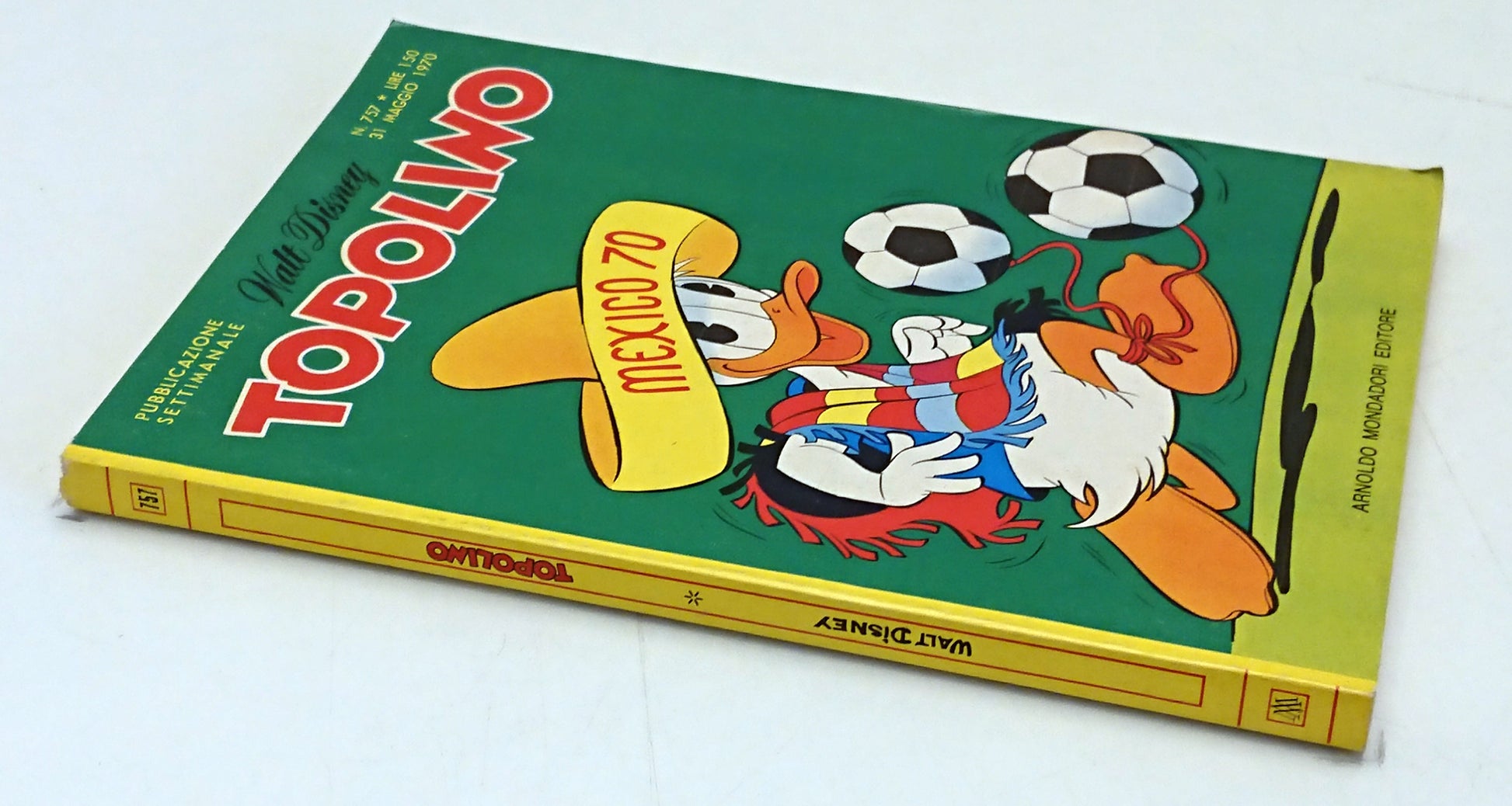 Topolino n.757 completo di bollini - Disney Mondadori - F26