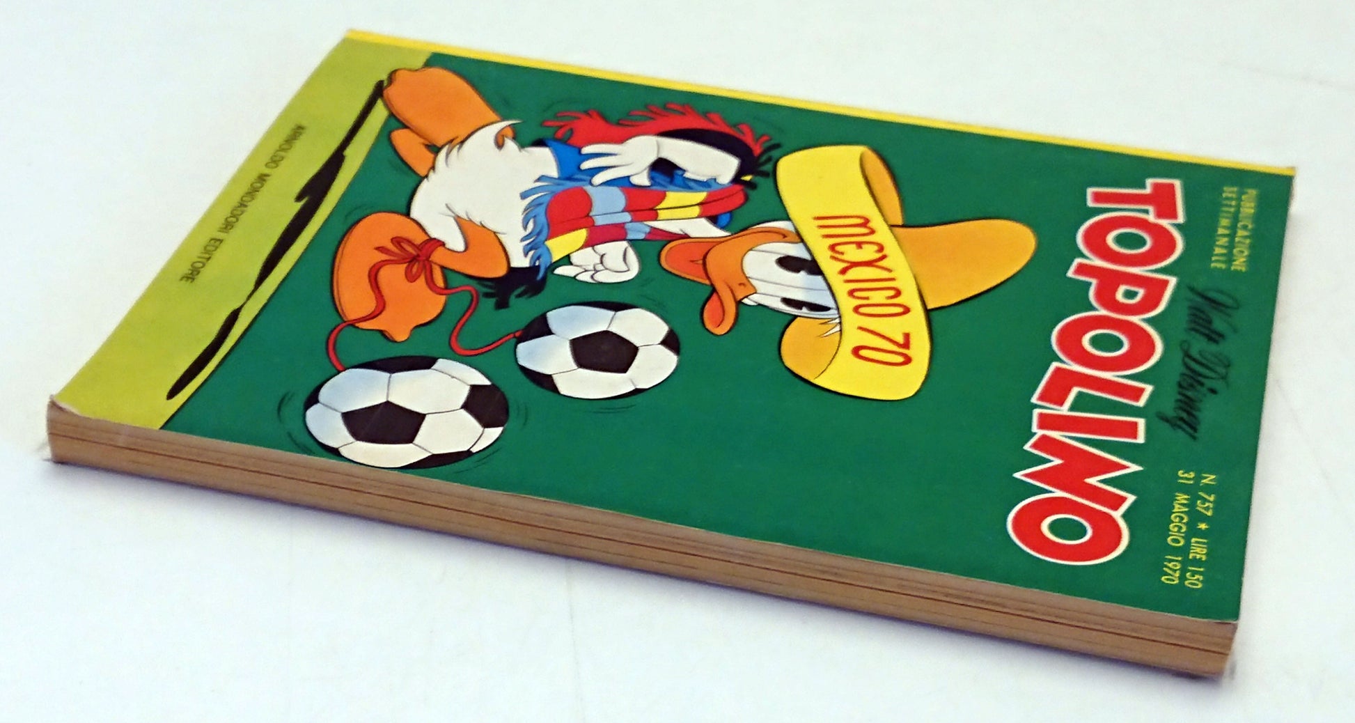 Topolino n.757 completo di bollini - Disney Mondadori - F26