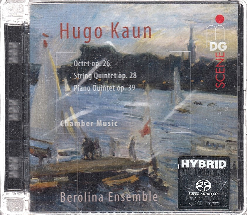 MCD- CD HUGO KAUN CHAMBER MUSIC BEROLINA ENSEMBLE MDG BLISTER - ZCD11